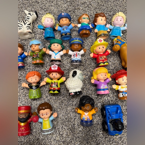 Lot of 26 little people characters and animals - Picture 3 of 4